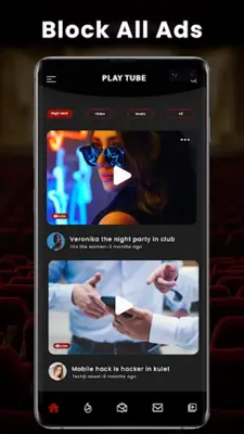 Play Tube - Block Ads on Video android App screenshot 3